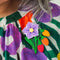 Kangaroo Apple Brooch | Erstwilder X Royal Botanic Gardens Victoria. Australian Art Prints, Gifts, Fashion and Homewares. Green Door Decor. www.greendoordecor.com.au