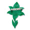 Spotted Sun-Orchid Brooch | Erstwilder X Royal Botanic Gardens Victoria. Australian Art Prints, Gifts, Fashion and Homewares. Green Door Decor. www.greendoordecor.com.au
