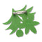 Wombat Berry Brooch | Erstwilder X Royal Botanic Gardens Victoria. Australian Art Prints, Gifts, Fashion and Homewares. Green Door Decor. www.greendoordecor.com.au