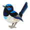 Superb Fairy Wren Brooch | Erstwilder X Royal Botanic Gardens Victoria. Australian Art Prints, Gifts, Fashion and Homewares. Green Door Decor. www.greendoordecor.com.au