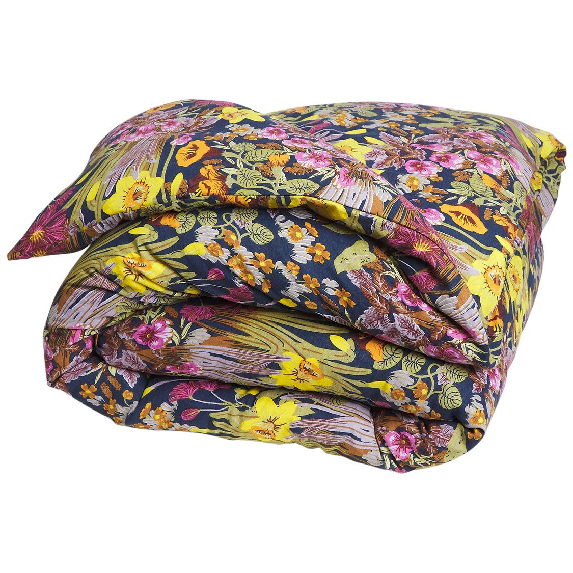 'Babette' Linen King Quilt Cover | Ink by Sage and Clare. Australian Art Prints, Gifts, Fashion and Homewares. Green Door Decor. www.greendoordecor.com.au