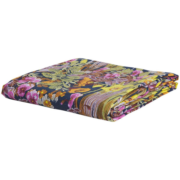 'Babette' Linen Fitted Queen Sheet | Ink by Sage and Clare. Australian Art Prints, Gifts, Fashion and Homewares. Green Door Decor. www.greendoordecor.com.au
