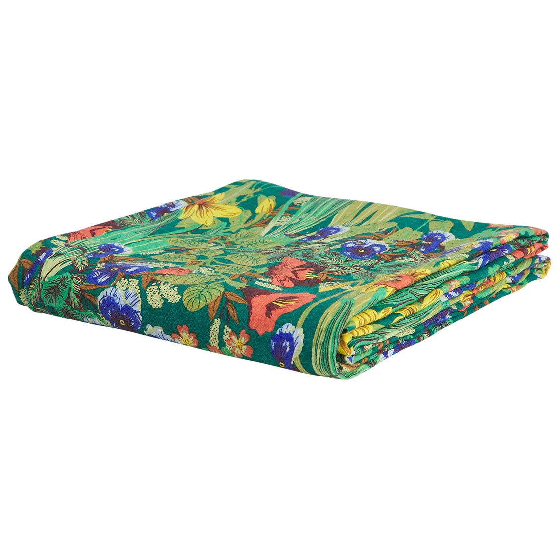 'Babette' Linen Fitted Queen Sheet | Verdant by Sage and Clare. Australian Art Prints, Gifts, Fashion and Homewares. Green Door Decor. www.greendoordecor.com.au