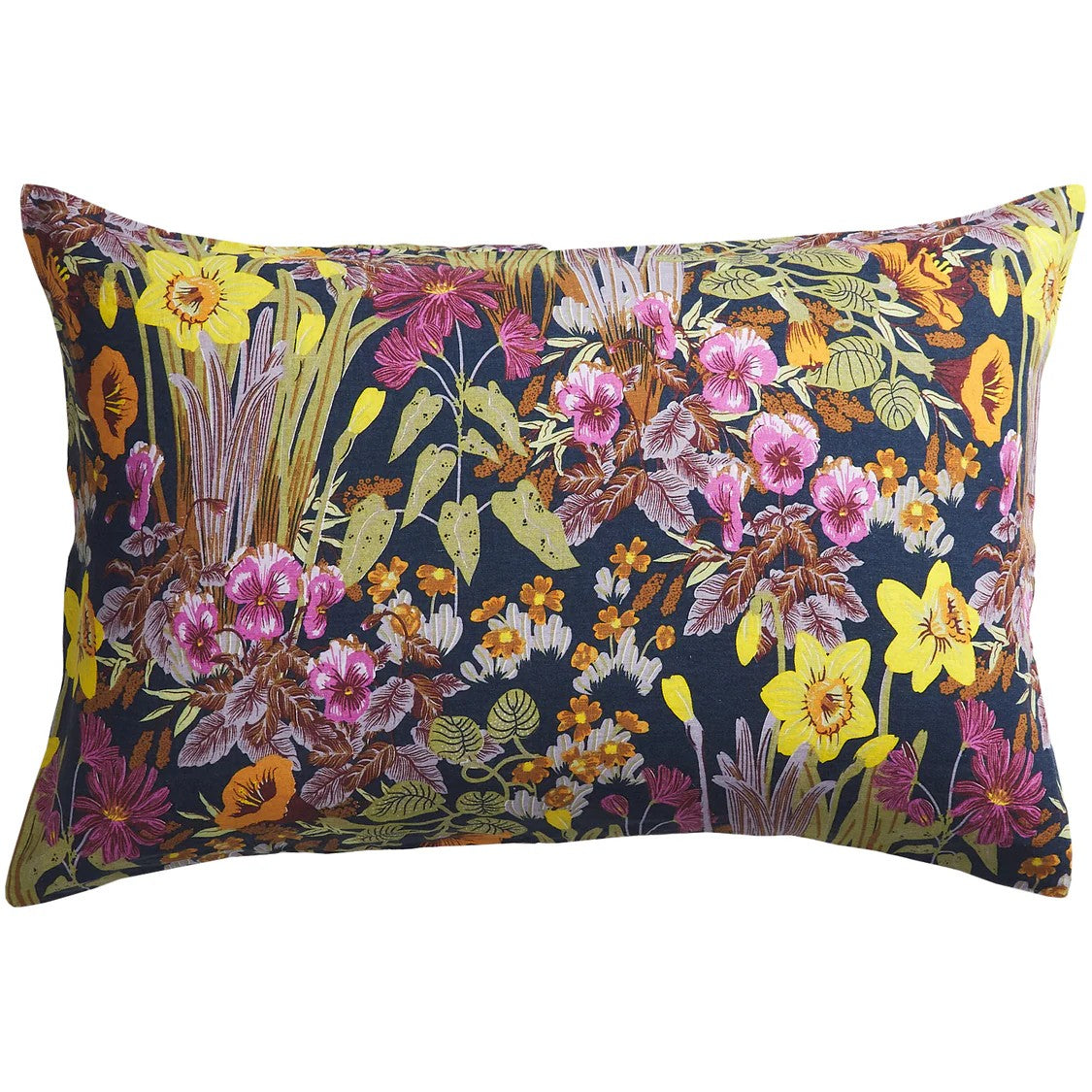'Babette' Linen Standard Pillowcase Set | Ink by Sage and Clare. Australian Art Prints, Gifts, Fashion and Homewares. Green Door Decor. www.greendoordecor.com.au