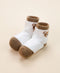 Organic Cotton Baby Socks | Bear by Lummi in Colour. Australian Art Prints, Gifts, Fashion and Homewares. Green Door Decor. www.greendoordecor.com.au