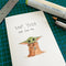 Baby, Yoda One For Me | Greeting Card by Well Drawn. Australian Art Prints and Homewares. Green Door Decor. www.greendoordecor.com.au