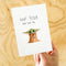Baby, Yoda One For Me | Greeting Card by Well Drawn. Australian Art Prints and Homewares. Green Door Decor. www.greendoordecor.com.au