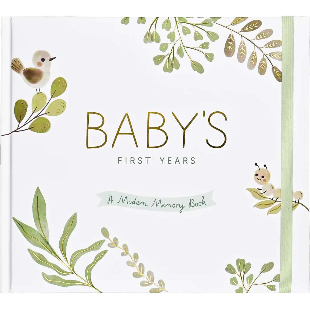 Baby's First Years Album by Peter Pauper Press. Australian Art Prints, Gifts, Fashion and Homewares. Green Door Decor. www.greendoordecor.com.au