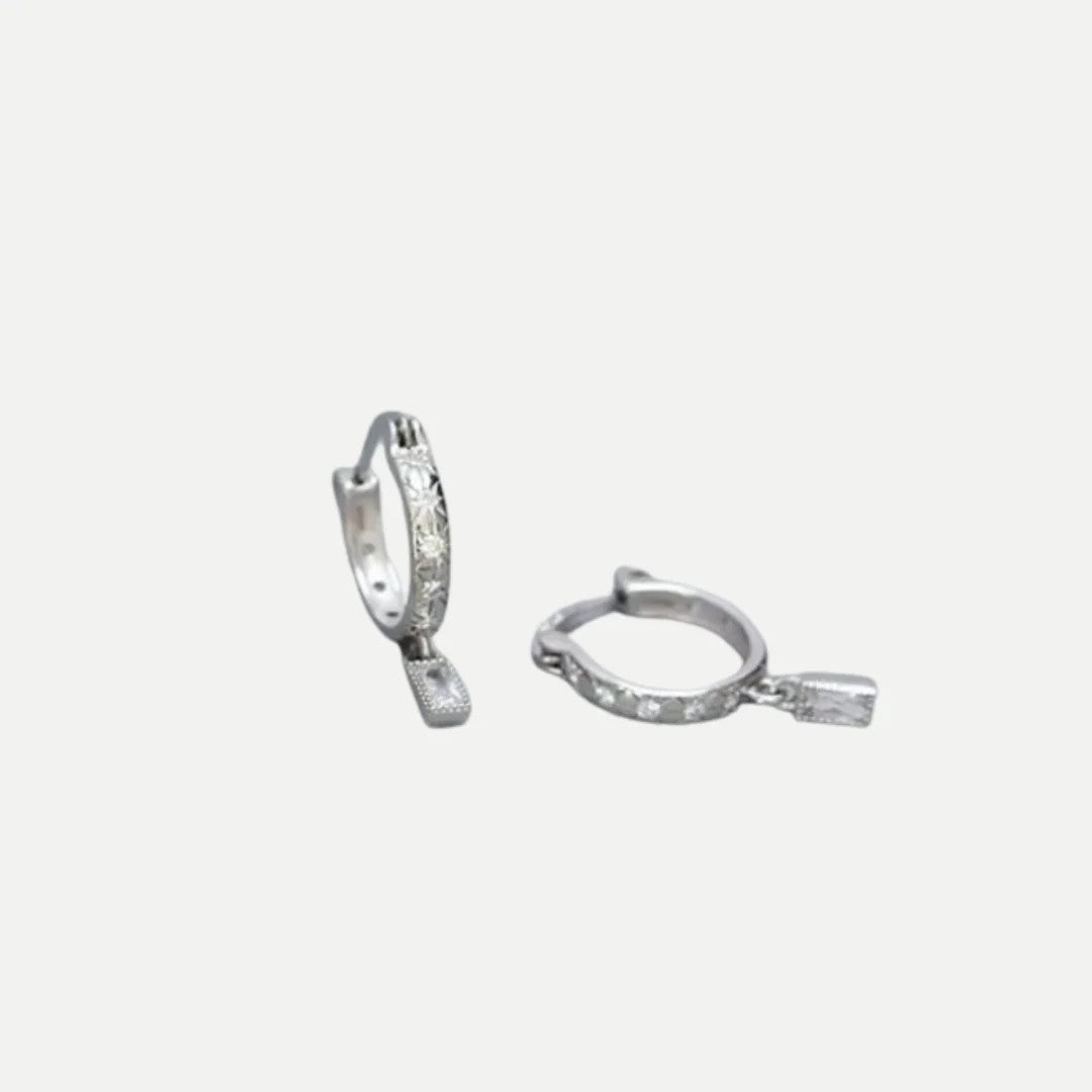 'Baez' Earrings | Silver by Sun Soul Jewellery. Australian Art Prints and Homewares. Green Door Decor. www.greendoordecor.com.au