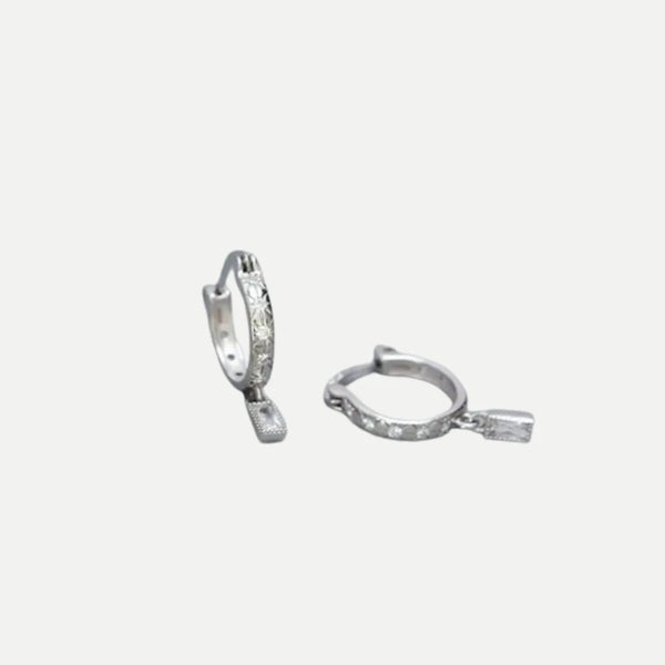 'Baez' Earrings | Silver by Sun Soul Jewellery. Australian Art Prints and Homewares. Green Door Decor. www.greendoordecor.com.au