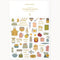 Baking Sticker Sheet by Bespoke Letterpress. Australian Art Prints and Homewares. Green Door Decor. www.greendoordecor.com.au
