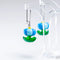 Balloon Bloom Earrings | Sky Blue by Claire Ishino. Australian Art Prints and Homewares. Green Door Decor. www.greendoordecor.com.au