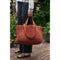 Bande Tote | Red Clay by Nancybird. Australian Art Prints, Fashion and Homewares. Green Door Decor. www.greendoordecor.com.au