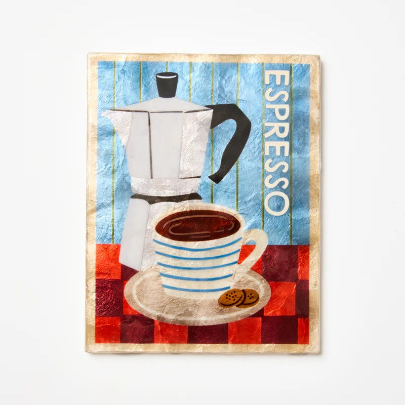 'Barista' Wall Art | Espresso by Jones and Co. Australian Art Prints, Gifts, Fashion and Homewares. Green Door Decor. www.greendoordecor.com.au