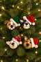 Bauble Set | Party Dogs by La La Land. Australian Art Prints, Gifts, Fashion and Homewares. Green Door Decor. www.greendoordecor.com.au