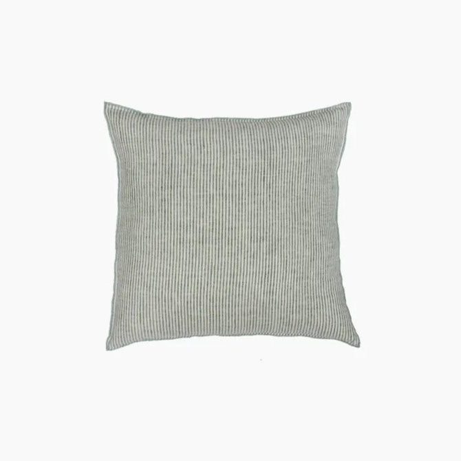 'Bayside' Pinstripe Cushion Cover by French Country Collections. Australian Art Prints and Homewares. Green Door Decor. www.greendoordecor.com.au