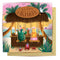 Greeting Card | Beach Bar by La La Land. Australian Art Prints, Fashion and Homewares. Green Door Decor. www.greendoordecor.com.au