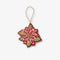 Beaded Christmas Decoration | Poinsettia Red by Bonnie and Neil. Australian Art Prints and Homewares. Green Door Decor. www.greendoordecor.com.au
