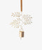 Beaded Leaf Bell Decoration | Christmas Hanging Decoration by French Country Collections. Australian Art Prints, Gifts, Fashion and Homewares. Green Door Decor. www.greendoordecor.com.au