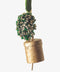 Beaded Pompom Bell Decoration Green | Christmas Hanging Decoration by French Country Collections. Australian Art Prints, Gifts, Fashion and Homewares. Green Door Decor. www.greendoordecor.com.au