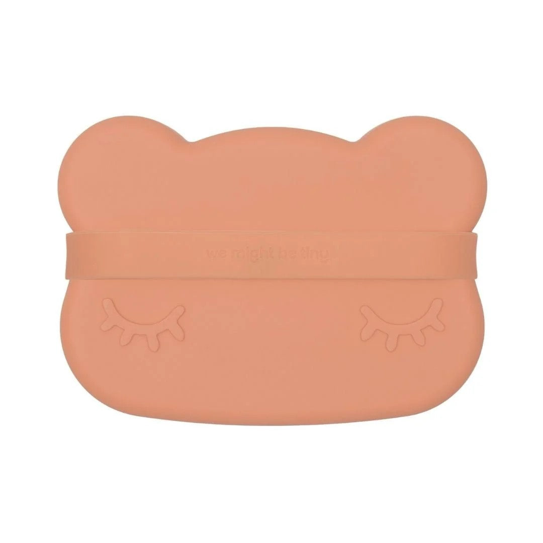 Bear Snackie® | Dark Peach | We Might Be Tiny. Australian Art Prints and Homewares. Green Door Decor. www.greendoordecor.com.au