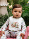 'Bear & Mouse' Dandy Duo Bibs - 2 pack | Tapioca by Fleur Harris. Australian Art Prints, Gifts, Fashion and Homewares. Green Door Decor. www.greendoordecor.com.au
