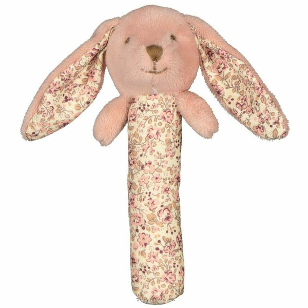 'Beatrix Bunny' Stick Rattle by Lily & George. Australian Art Prints and Homewares. Green Door Decor. www.greendoordecor.com.au