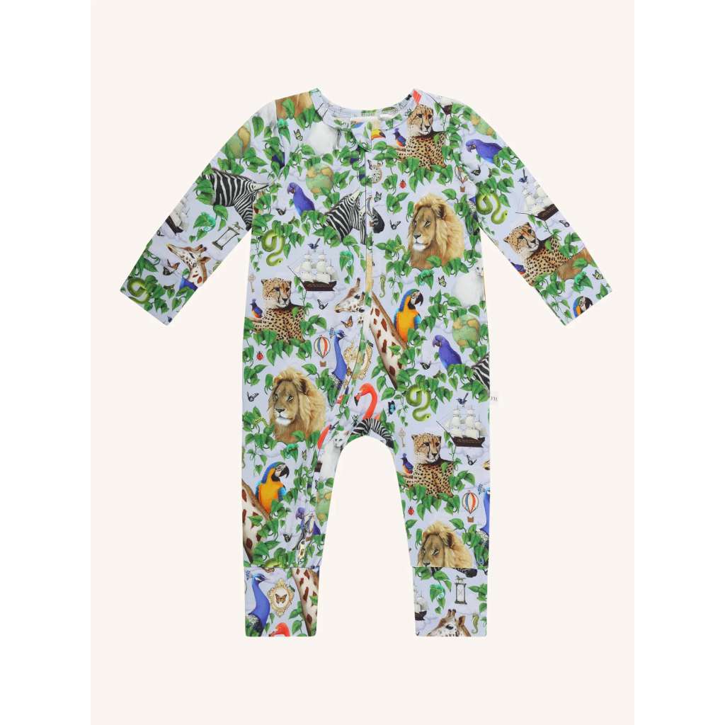 'Beautiful World' Timeless Coverall | Winter Sky by Fleur Harris. Australian Art Prints and Homewares. Green Door Decor. www.greendoordecor.com.au