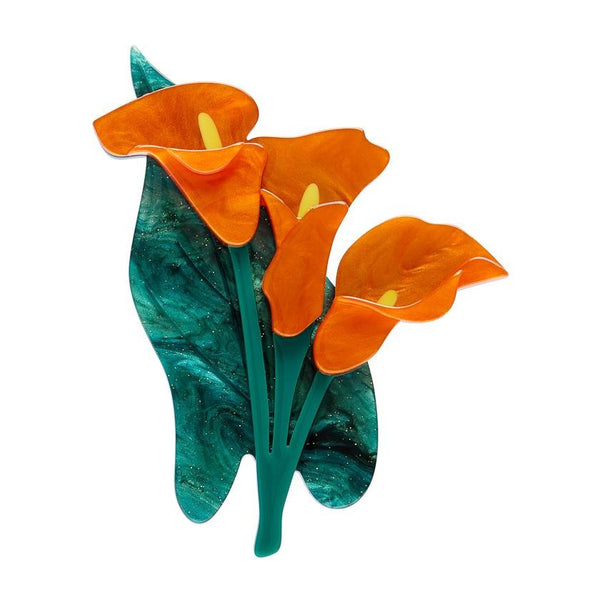 Beauty Blooms Brooch | Erstwilder. Australian Art Prints, Gifts, Fashion and Homewares. Green Door Decor. www.greendoordecor.com.au
