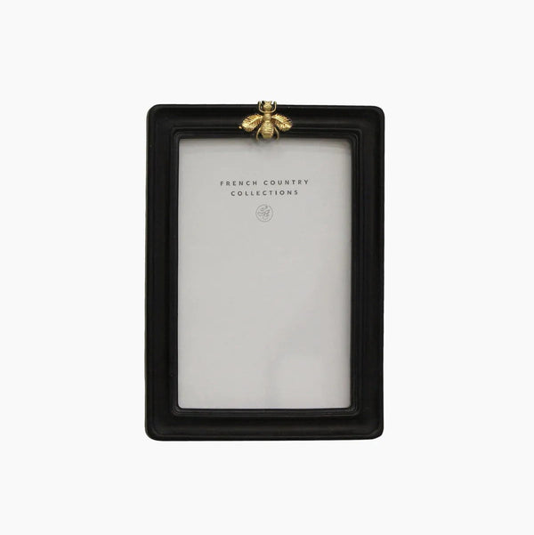 Bee Photo Frame | Black | 5 x 7" by French Country Collections. Australian Art Prints and Homewares. Green Door Decor. www.greendoordecor.com.au