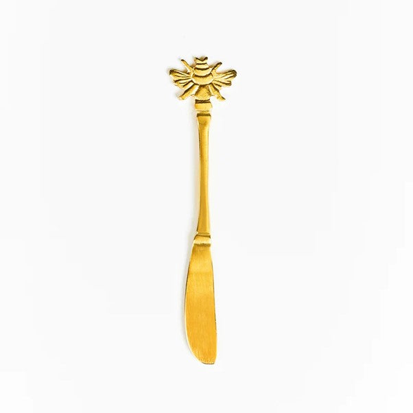 Bee Knife | Brushed Gold by Bonnie & Neil. Australian Art Prints and Homewares. Green Door Decor. www.greendoordecor.com.au