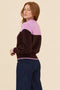 Bell Sleeve Alpaca Knit Jumper | Orchid + Burgundy | Frock Me Out. Australian Art Prints, Gifts, Fashion and Homewares. Green Door Decor. www.greendoordecor.com.au