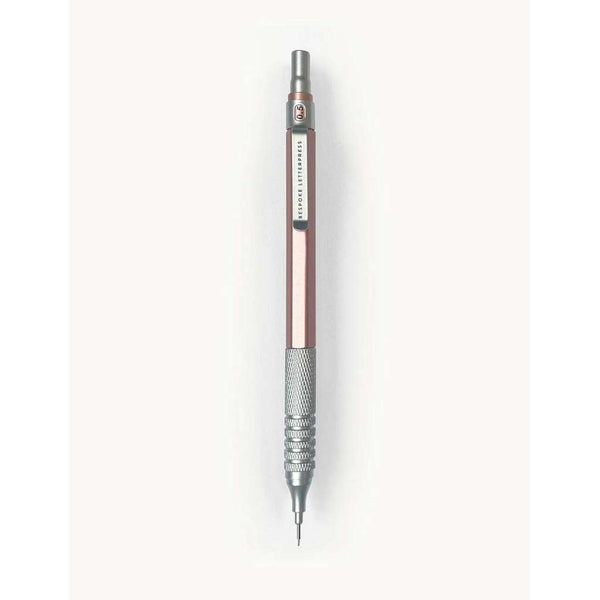 Bespoke Mechanical Pencil (0.5mm) | Rose Gold by Bespoke Letterpress. Australian Art Prints, Gifts, Fashion and Homewares. Green Door Decor. www.greendoordecor.com.au