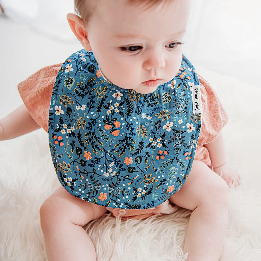 'Bethany' Baby Bib by Josie Joan's. Australian Art Prints and Homewares. Green Door Decor. www.greendoordecor.com.au