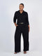 Billie Bamboo Wide Leg Dress Pant | Black by Lou Lou Australia. Australian Art Prints, Gifts, Fashion and Homewares. Green Door Decor. www.greendoordecor.com.au