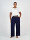 Billie Bamboo Wide Leg Dress Pant | Navy by Lou Lou Australia. Australian Art Prints, Gifts, Fashion and Homewares. Green Door Decor. www.greendoordecor.com.au