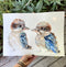 'Birds From The Burbs' Art Print Set of 5 | Grotti Lotti. Australian Art Prints, Gifts, Fashion and Homewares. Green Door Decor. www.greendoordecor.com.au