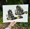 'Birds From The Burbs' Art Print Set of 5 | Grotti Lotti. Australian Art Prints, Gifts, Fashion and Homewares. Green Door Decor. www.greendoordecor.com.au