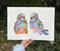 'Birds From The Burbs' Art Print Set of 5 | Grotti Lotti. Australian Art Prints, Gifts, Fashion and Homewares. Green Door Decor. www.greendoordecor.com.au