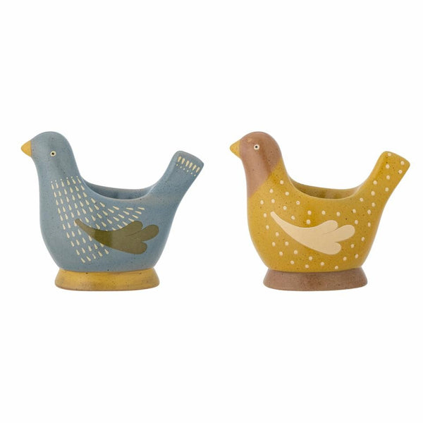 Birdy Egg Cups by Bloomingville, French Bazaar. Australian Art Prints and Homewares. Green Door Decor. www.greendoordecor.com.au