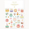 Birthday Cake Sticker Sheet by Bespoke Letterpress. Australian Art Prints, Gifts, Fashion and Homewares. Green Door Decor. www.greendoordecor.com.au