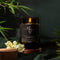 Black Label Reclaimed Wine Bottle Candle | Himalayan Bamboo by Mojo Candle Co. Australian Art Prints and Homewares. Green Door Decor. www.greendoordecor.com.au