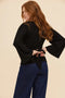 Black Tie Waist Top | Frock Me Out. Australian Art Prints, Gifts, Fashion and Homewares. Green Door Decor. www.greendoordecor.com.au