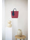 'Bliss' Mini Shopper with Scarf | Cherry Red by Handed By. Australian Art Prints and Homewares. Green Door Decor. www.greendoordecor.com.au