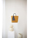 'Bliss' Mini Shopper with Scarf | Sunset Yellow by Handed By. Australian Art Prints and Homewares. Green Door Decor. www.greendoordecor.com.au