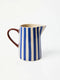 'Bloomie' Blue Milk Jug by Jones and Co. Australian Art Prints, Fashion and Homewares. Green Door Decor. www.greendoordecor.com.au