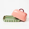 'Bloomie' Pink Butter Dish by Jones and Co. Australian Art Prints, Fashion and Homewares. Green Door Decor. www.greendoordecor.com.au