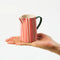 'Bloomie' Pink Milk Jug by Jones and Co. Australian Art Prints, Fashion and Homewares. Green Door Decor. www.greendoordecor.com.au