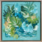 Blue Blossoms Mini Original Painting by Amber Gittins. Australian Art Prints and Homewares. Green Door Decor. www.greendoordecor.com.au