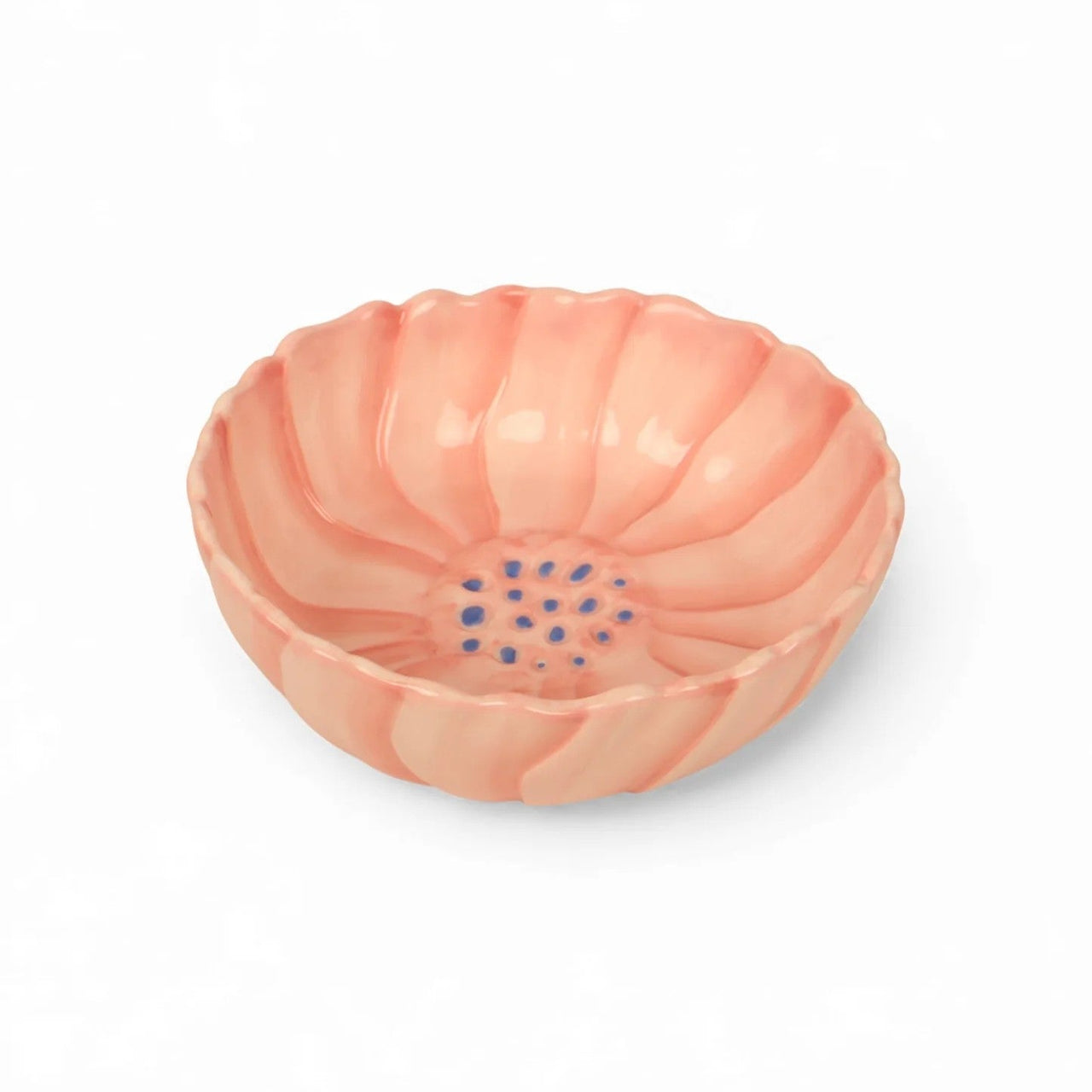 Blush Stoneware Flower Bowl by La La Land. Australian Art Prints, Gifts, Fashion and Homewares. Green Door Decor. www.greendoordecor.com.au